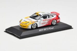 Porsche 911 996 GT3 Cup #1 M. Becker Carrera Cup 2003 Minichamps 1:43 WAP02007210 Metal - imaginea 2 din 4