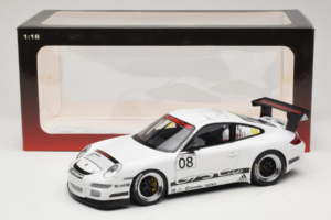 Porsche 911 996 GT3 #08 Promo Cup Car 2008 AUTOart 1:18 80881 Metal - imaginea 8 din 8