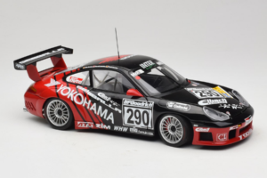 Porsche 911 996 GT3 RS #290 N. Bartels / H. Jacksties / F. Lorenzo Yokohama 24 Hours of Nurburgring 2003 AUTOart 1:18 80372 M - imaginea 6 din 8