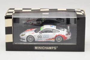 Porsche 911 996 GT3 RS #90 T2M J. Ickx / P. Rabineau 1000km Spa 2004 Minichamps 1:43 400046980 Metal - imaginea 4 din 4