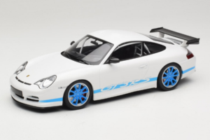 Porsche 911 996 GT3 RS Alb Dungi Albastre Minichamps 1:18 155062021 Metal