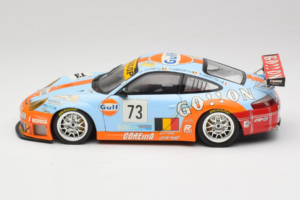 Porsche 911 996 GT3 RSR #73 Y. Lambert / C. Lefort / R. Iannetta 24 Hours of Le Mans 2006 Minichamps 1:18 100066473 Metal - imaginea 4 din 8