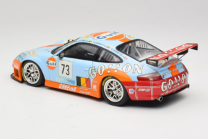Porsche 911 996 GT3 RSR #73 Y. Lambert / C. Lefort / R. Iannetta 24 Hours of Le Mans 2006 Minichamps 1:18 100066473 Metal - imaginea 7 din 8