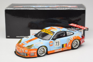 Porsche 911 996 GT3 RSR #73 Y. Lambert / C. Lefort / R. Iannetta 24 Hours of Le Mans 2006 Minichamps 1:18 100066473 Metal - imaginea 8 din 8