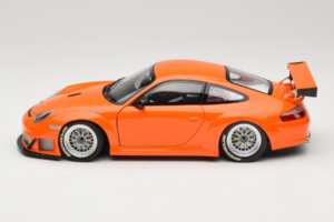 Porsche 911 996 GT3 RSR Portocaliu ALMS 2004 Minichamps 1:18 100046402 Metal - imaginea 4 din 8