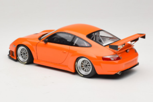 Porsche 911 996 GT3 RSR Portocaliu ALMS 2004 Minichamps 1:18 100046402 Metal - imaginea 7 din 8