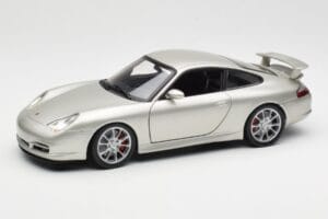 Porsche 911 996 GT3 Argintiu Hot Wheels 1:18 C2590 Metal