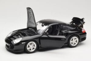 Porsche 911 996 Turbo Negru Bburago 1:18 3367 Metal - imaginea 2 din 8