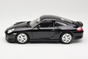 Porsche 911 996 Turbo Negru Bburago 1:18 18-12030 Metal - imaginea 4 din 8