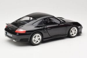 Porsche 911 996 Turbo Negru Bburago 1:18 3367 Metal - imaginea 3 din 8
