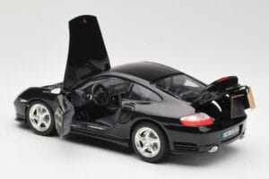Porsche 911 996 Turbo Negru Bburago 1:18 3367 Metal - imaginea 5 din 8