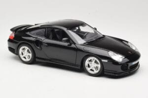 Porsche 911 996 Turbo Negru Bburago 1:18 3367 Metal - imaginea 6 din 8