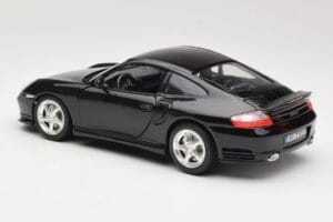 Porsche 911 996 Turbo Negru Bburago 1:18 3367 Metal - imaginea 7 din 8