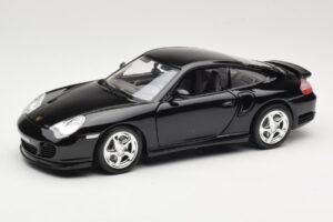 Porsche 911 996 Turbo Negru Bburago 1:18 18-12030 Metal