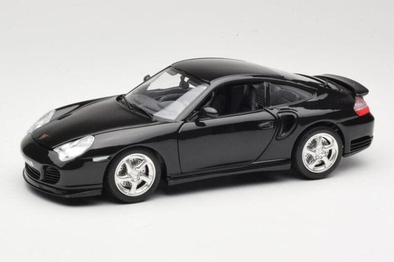 Porsche 911 996 Turbo Negru Bburago 1:18 3367 Metal