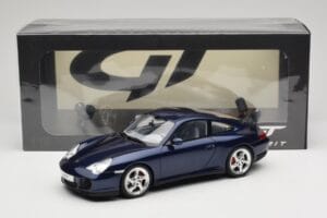 Porsche 911 996.2 Carrera 4S Albastru Închis GT Spirit 1:18 GT938 Rășină - imaginea 6 din 6