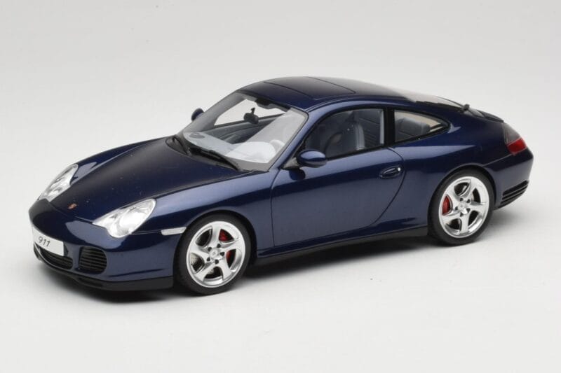 Porsche 911 996.2 Carrera 4S Albastru Închis GT Spirit 1:18 GT938 Rășină