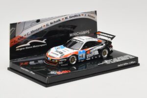 Porsche 911 997 Alzen Turbo #4 U. Alzen / Gedlich / Schalk / Menzel / Abt 24 Hours Nurburgring 2008 Minichamps 1:43 437086804 - imaginea 2 din 4