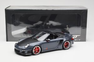 Porsche 911 997 Cabriolet Liberty Walk Gri GT Spirit 1:18 GT463 Rășină - imaginea 6 din 6
