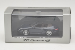 Porsche 911 997 Carrera 4 Cabriolet Albastru Închis Minichamps 1:43 WAP02015216-R1 Metal - imaginea 4 din 4