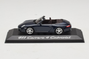 Porsche 911 997 Carrera 4 Cabriolet Albastru Închis Minichamps 1:43 WAP02015216-R1 Metal