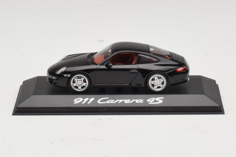 Porsche 911 997 Carrera 4S Negru Minichamps 1:43 Porsche 911 997 Carrera 4S Negru Minichamps 1:43 WAP02010116 Metal
