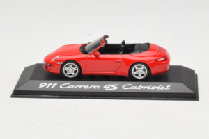 Porsche 911 997 Carrera 4S Cabriolet Roșu Minichamps 1:43 WAP02015316 Metal