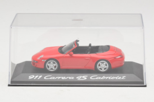 Porsche 911 997 Carrera 4S Cabriolet Roșu Minichamps 1:43 WAP02015316 Metal - imaginea 5 din 5