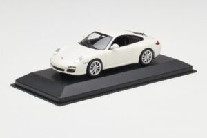 Porsche 911 997 Carrera 4S Carrara Alb Minichamps 1:43 403066431 Metal - imaginea 2 din 4