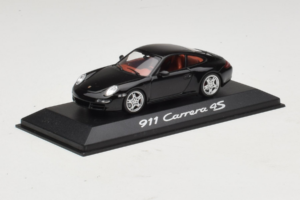 Porsche 911 997 Carrera 4S Albastru Închis Minichamps 1:43 WAP02011615 Metal - imaginea 2 din 4