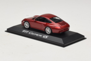 Porsche 911 997 Carrera 4S Roșu Minichamps 1:43 WAP02001718 Metal - imaginea 3 din 4