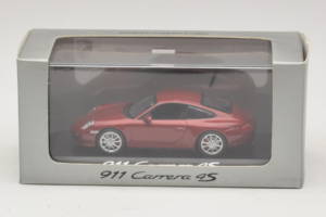 Porsche 911 997 Carrera 4S Roșu Minichamps 1:43 WAP02001718 Metal - imaginea 4 din 4
