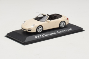 Porsche 911 997 Carrera Cabriolet Alb Minichamps 1:43 WAP02001118 Metal - imaginea 2 din 5