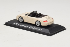 Porsche 911 997 Carrera Cabriolet Alb Minichamps 1:43 WAP02001118 Metal - imaginea 3 din 5