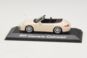 Porsche 911 997 Carrera Cabriolet Alb Minichamps 1:43 WAP02001118 Metal - imaginea 5 din 5