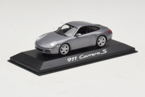 Porsche 911 997 Carrera S Grey Metallic Minichamps 1:43 WAP02011615-P1 Metal - imaginea 2 din 4