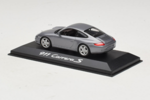 Porsche 911 997 Carrera S Grey Metallic Minichamps 1:43 WAP02011615-P1 Metal - imaginea 3 din 4