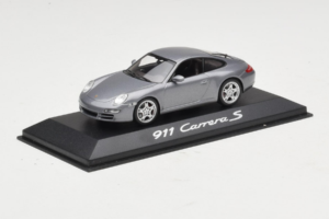 Porsche 911 997 Carrera S Gri Metallic Minichamps 1:43 WAP02010116-R1 Metal - imaginea 2 din 4
