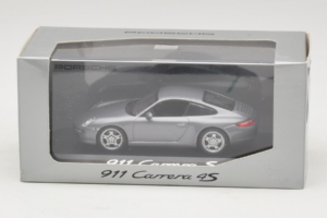 Porsche 911 997 Carrera S Gri Metallic Minichamps 1:43 WAP02010116-R1 Metal - imaginea 4 din 4