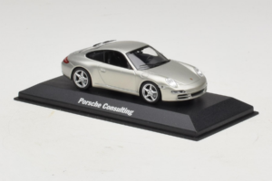 Porsche 911 997 Carrera Silver Metallic Minichamps 1:43 WAP02011515 Metal - imaginea 2 din 5