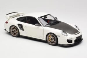 Porsche 911 997 GT2 RS Alb Minichamps 1:18 100069400 Metal - imaginea 6 din 8