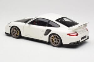 Porsche 911 997 GT2 RS Alb Minichamps 1:18 100069400 Metal - imaginea 7 din 8