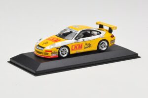Porsche 911 997 GT3 Cup #55 LKM D. O Young Porsche Carrera Cup Asia Macau 2007 Minichamps 1:43 400076455 Metal - imaginea 2 din 4