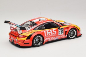 Porsche 911 997 GT3 R #8 De Lorenzi Racing De Lorenzi 24 Hours of Spa 2011 Minichamps 1:18 151118918 Metal - imaginea 2 din 6