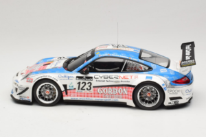 Porsche 911 997 GT3 R #123 Muhlner Motorsport E. Fumal / E. Thiry 24 Hours of Spa 2011 Minichamps 1:18 151118923 Metal - imaginea 3 din 6