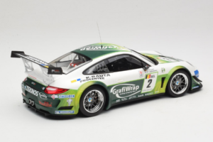 Porsche 911 997 GT3 R #2 Prospeed Competition B. Heylen / P. Lappalainen FIA GT3 2011 Minichamps 1:18 151118902 Metal - imaginea 2 din 6