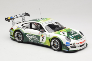 Porsche 911 997 GT3 R #2 Prospeed Competition B. Heylen / P. Lappalainen FIA GT3 2011 Minichamps 1:18 151118902 Metal - imaginea 4 din 6