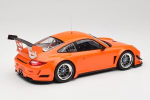 Porsche 911 997 GT3 R Street Portocaliu Minichamps 1:18 151108901 Metal - imaginea 2 din 6