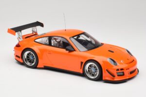 Porsche 911 997 GT3 R Street Portocaliu Minichamps 1:18 151108901 Metal - imaginea 4 din 6