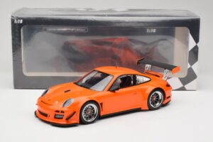 Porsche 911 997 GT3 R Street Portocaliu Minichamps 1:18 151108901 Metal - imaginea 6 din 6